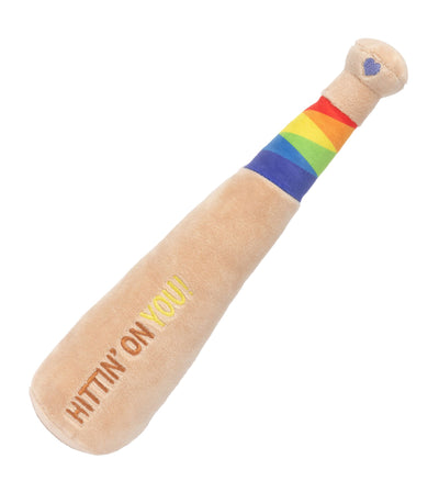 FuzzYard Pride Plush Dog Toy (Hittin' On You Bat)