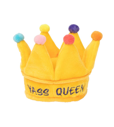 FuzzYard Pride Plush Dog Toy (Yass Queen Crown)