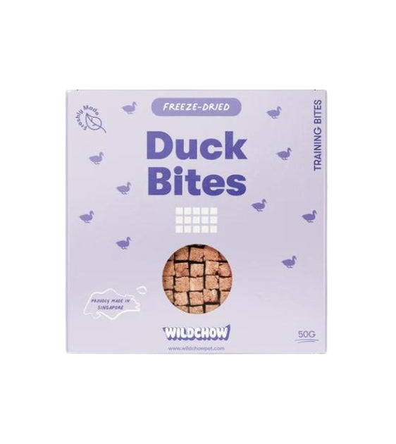 Wildchow Training Bites Freeze Dried Dog Treats (Crate-Free Duck Breast)