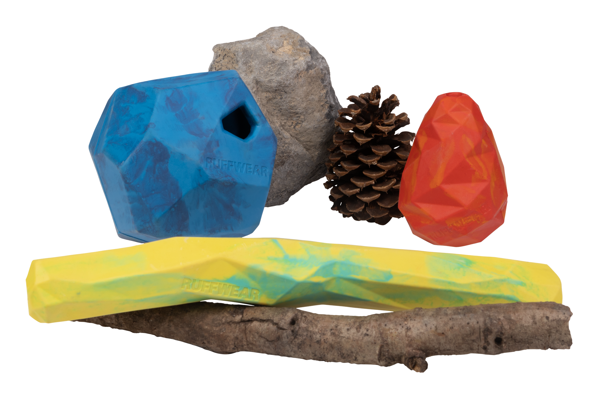 Ruffwear Gnawt-a-Stick™ Natural Rubber Floating Throw Dog Toy (Purple Orchid)