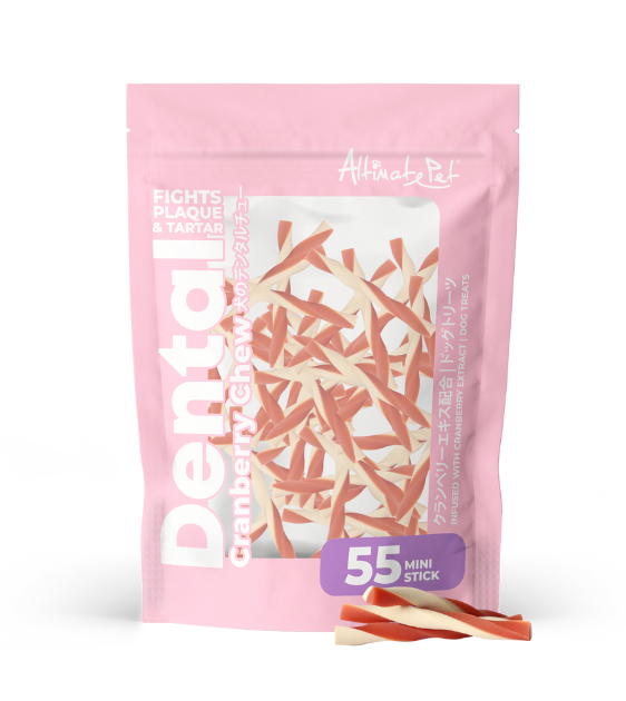 Altimate Pet (Cranberry) Dental Dog Chews - Full Size Pack