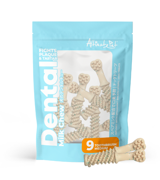 Altimate Pet (Milk & Spearmint) Dental Dog Chews - Full Size Pack