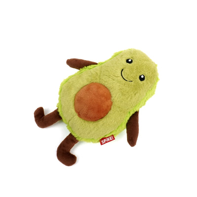Spike! Avocado Man Plush Dog Toy