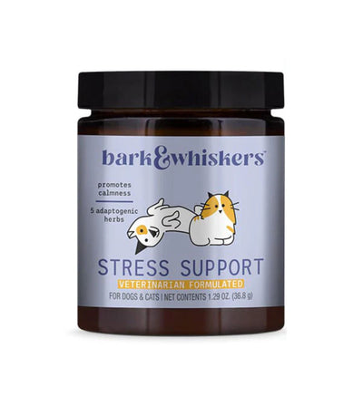 Bark & Whiskers Stress Support Supplements for Cats & Dogs