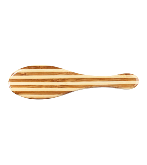 Bass Style & Detangle Pet Brush (Striped or Dark Finish)