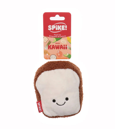 Spike! Kawaii Bread Loaf Plush Dog Toy