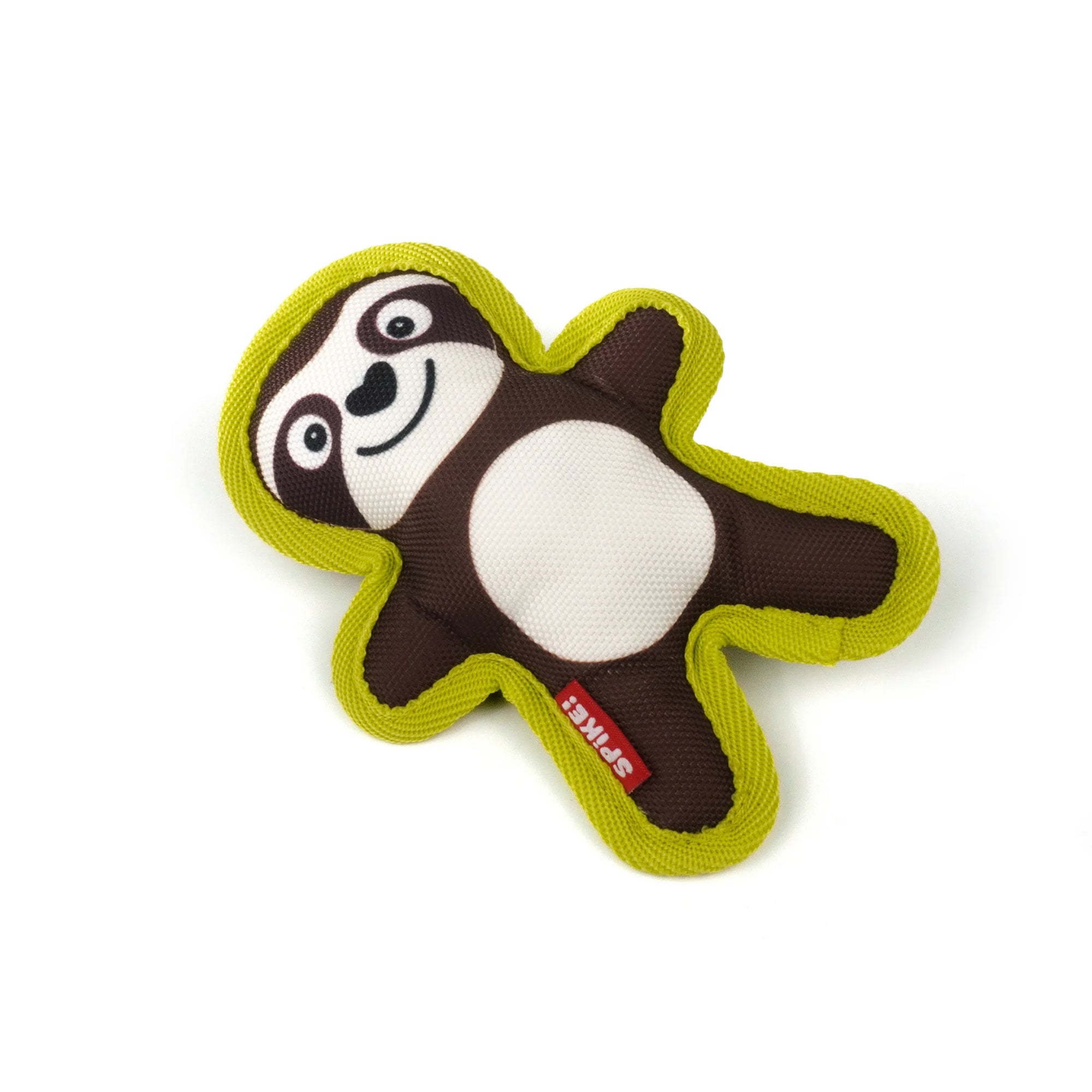 Spike! Canvas Sloth Plush Dog Toy