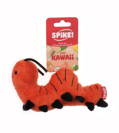 Spike! Kawaii Centipede Plush Dog Toy