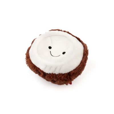Spike! Kawaii Coconut Plush Dog Toy