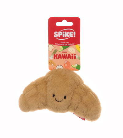 Spike! Kawaii Croissant Plush Dog Toy