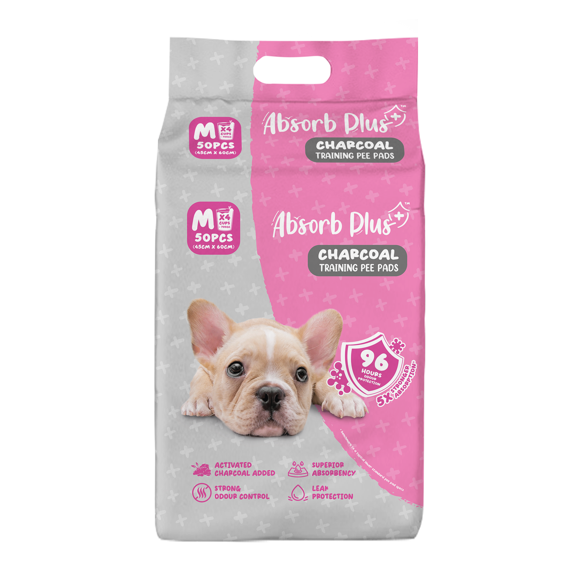 Absorb Plus Odor Elimination Charcoal Dog Training Pee Pad