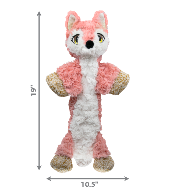 KONG Low Stuff Fox Flopzie Dog Toy