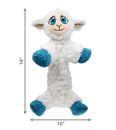 KONG Low Stuff Lamb Flopzie Dog Toy