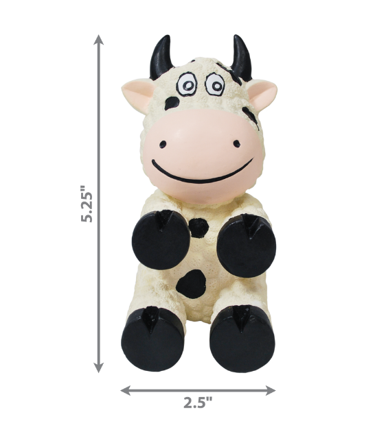 KONG Wiggi Cow Dog Toy (Small)