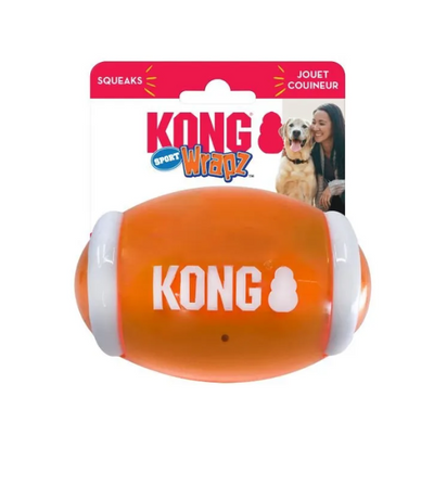 KONG Wrapz Sport Football Dog Toy