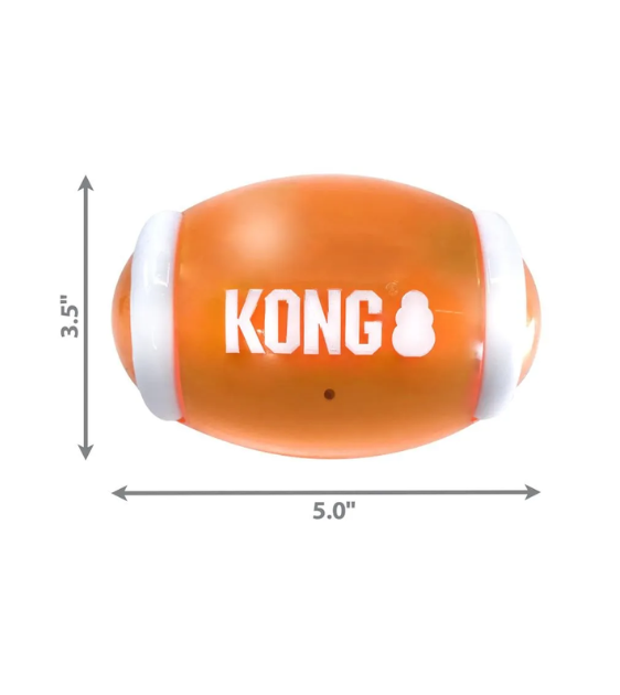 KONG Wrapz Sport Football Dog Toy (Large)