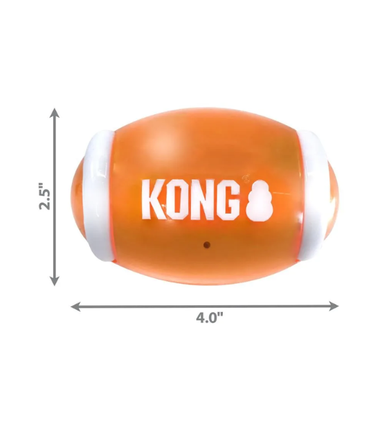 KONG Wrapz Sport Football Dog Toy (Medium)