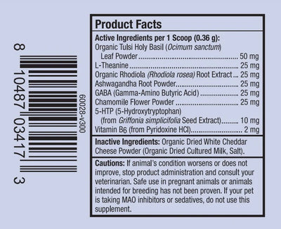 Bark & Whiskers Stress Support Supplements for Cats & Dogs