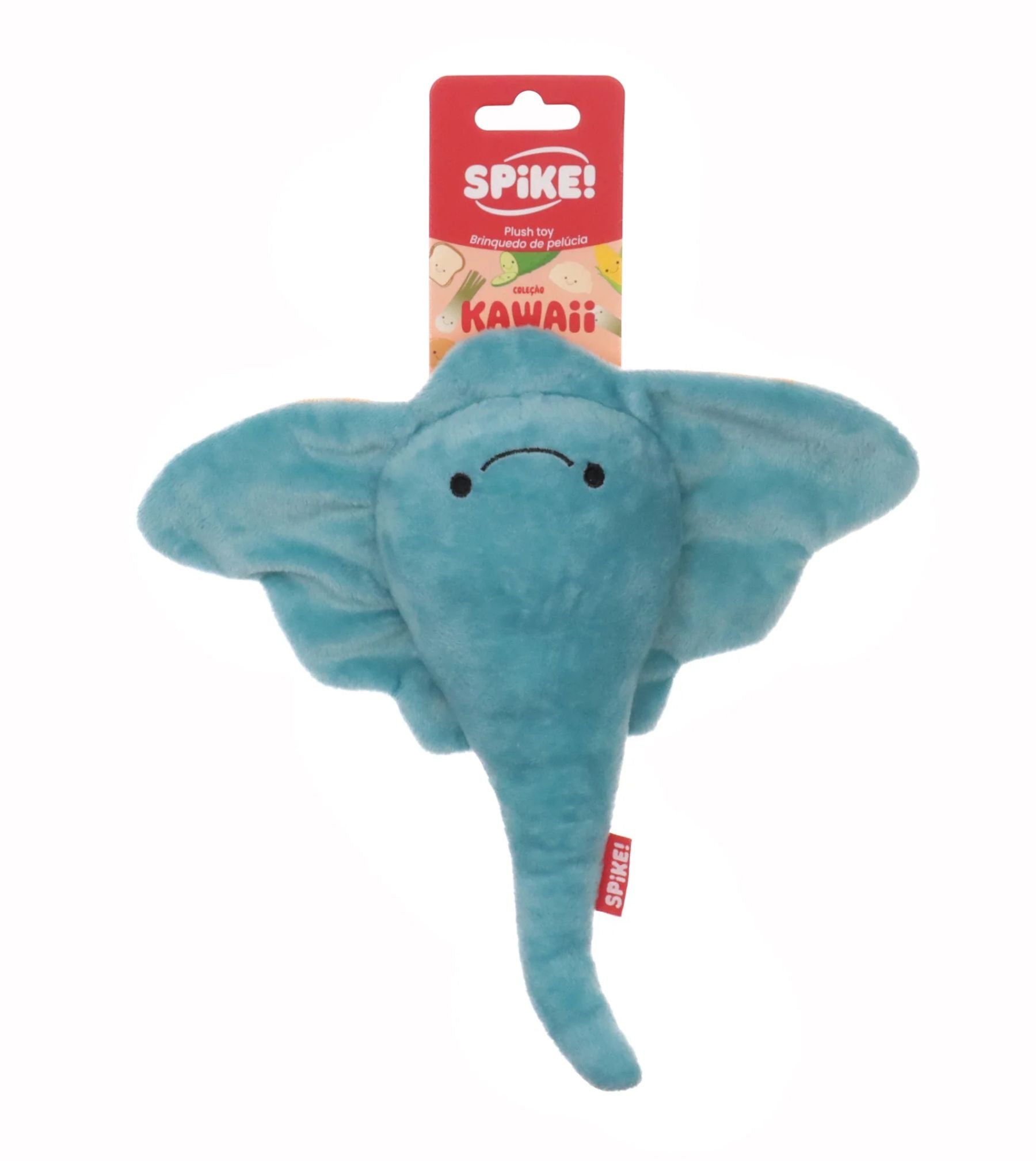 Spike! Kawaii Manta Ray Plush Dog Toy