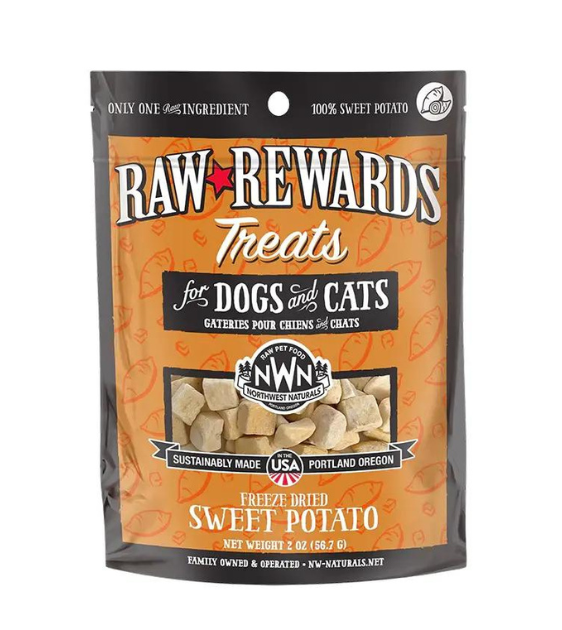 Northwest Naturals Freeze Dried Sweet Potato Cat & Dog Treats