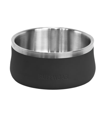 Ruffwear Basecamp⢠Sound-Dampening Hard-Sided Dog Bowl (Basalt Gray)