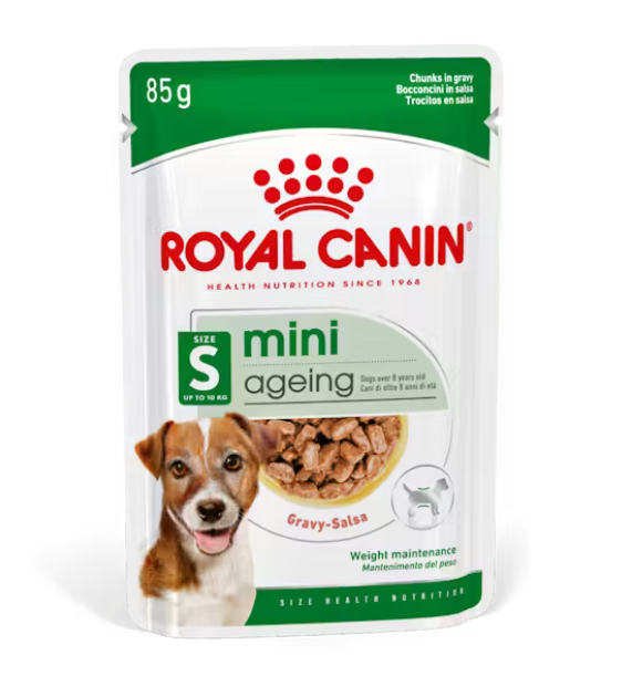 Royal Canin MINI Pouch Wet Dog Food (AGEING 8+)