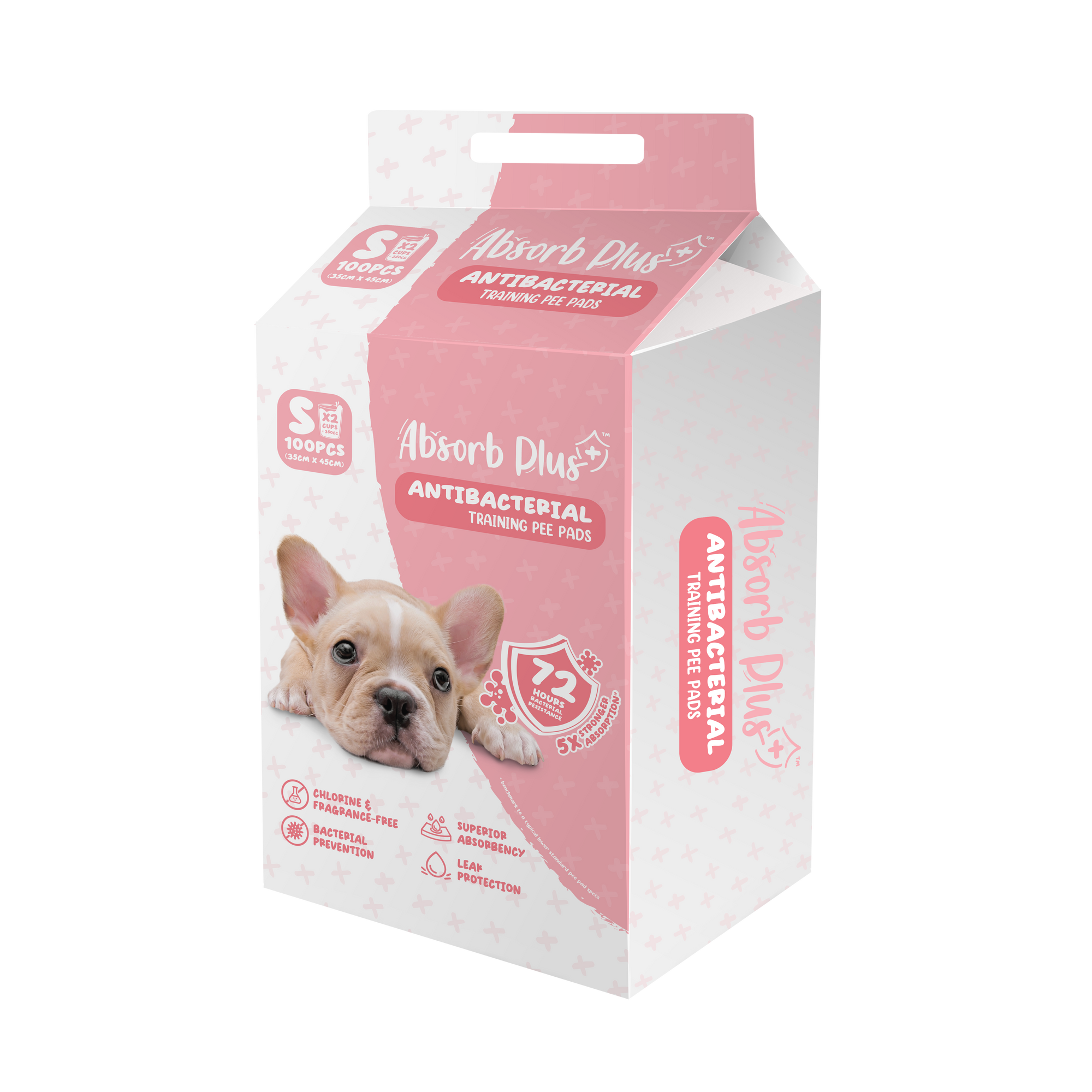 Absorb Plus Antibacterial Dog Training Pee Pad