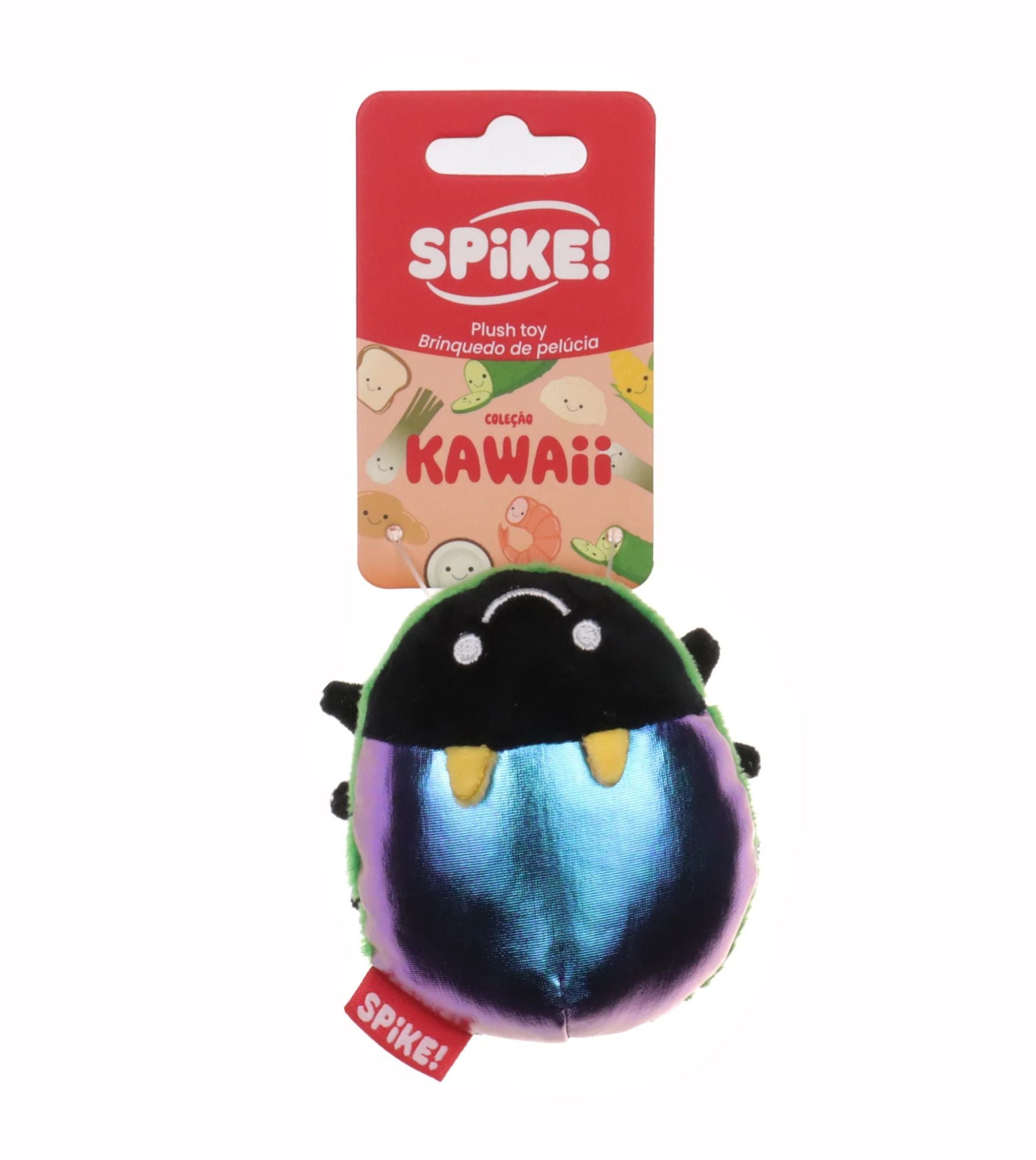 Spike! Kawaii Scrabble Plush Dog Toy