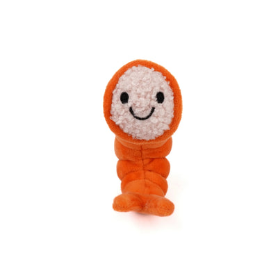 Spike! Kawaii Shrimp Plush Dog Toy
