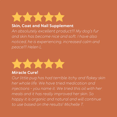 Australian pet organics (Skin, Coat and Nail) Certified Organic Supplements for Dogs