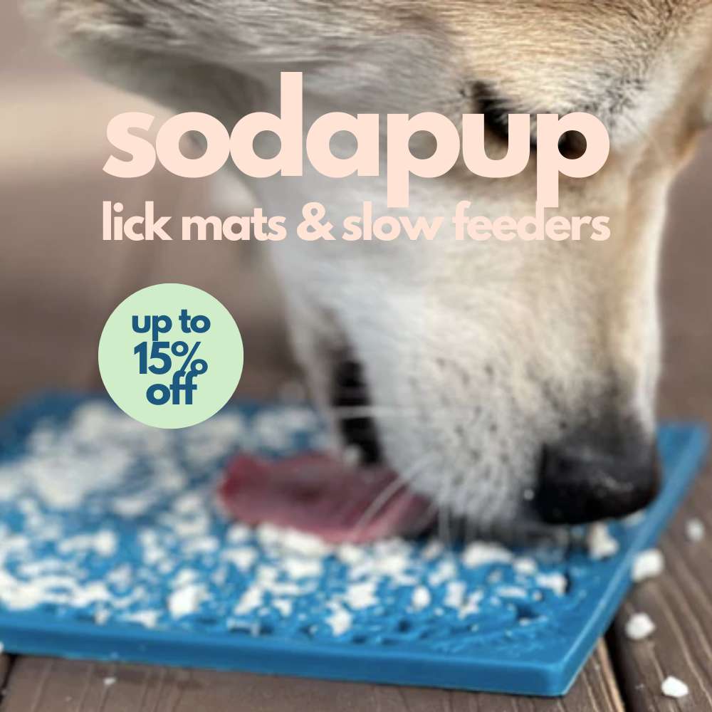 Buy Sodapup Lick Mats & Slow Feeders At Singapore's Best Online Pet Store | Good Dog People