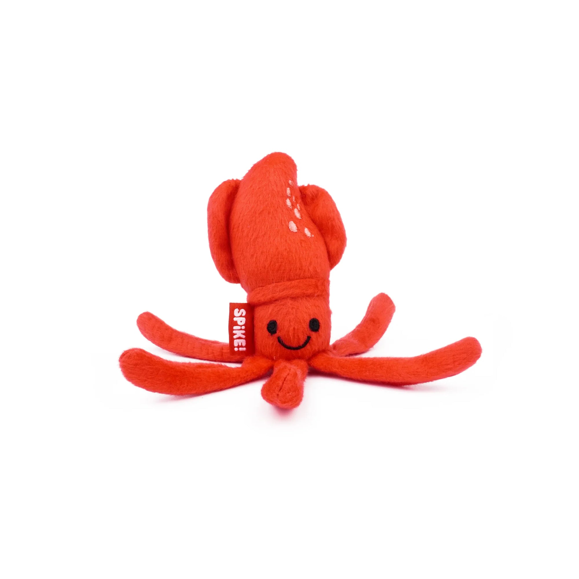 Spike! Kawaii Squid Plush Dog Toy
