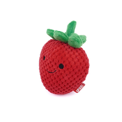 Spike! Kawaii Strawberry Plush Dog Toy