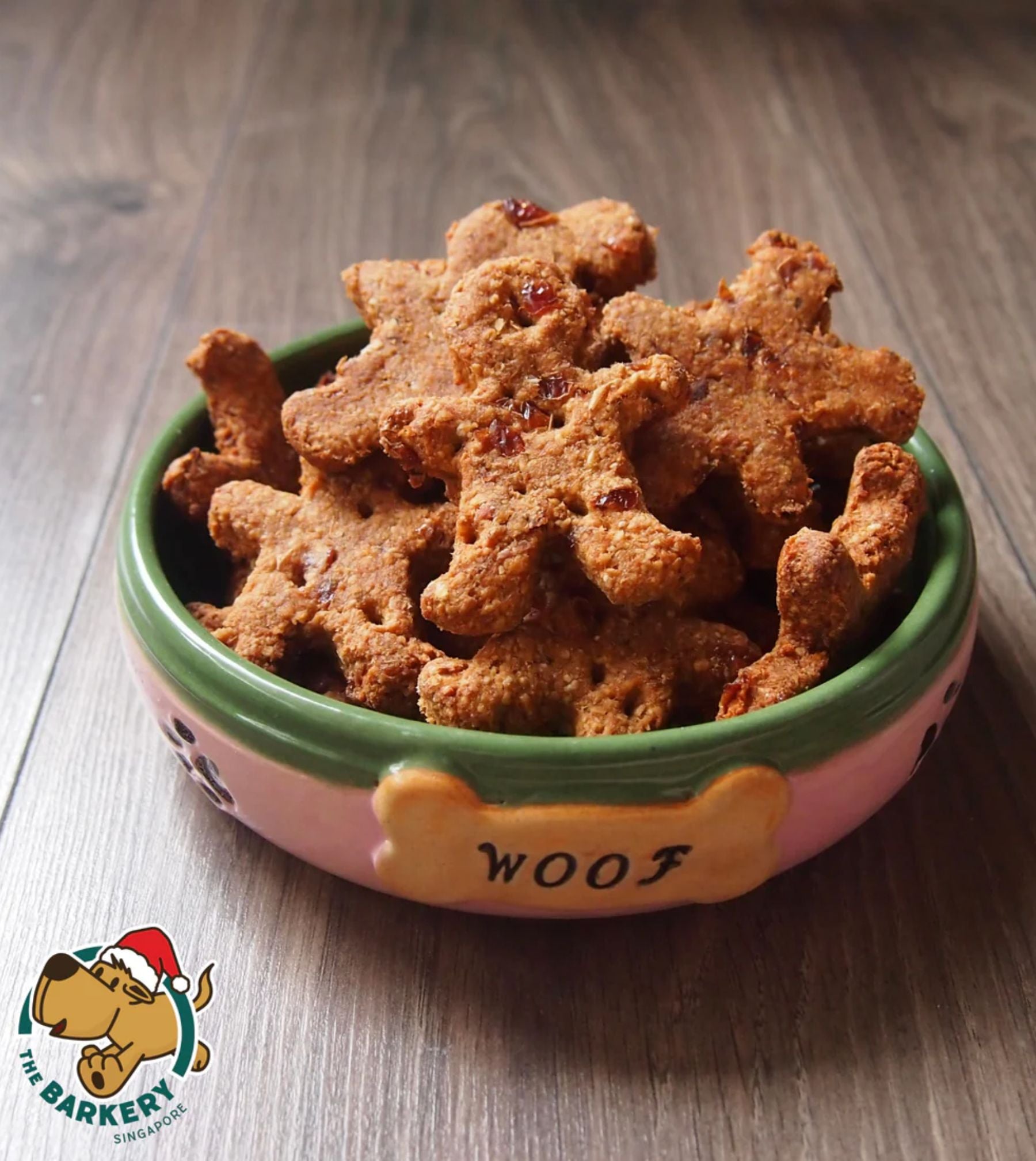 The Barkery Christmas Dog Treats (Woofmas Cookies)