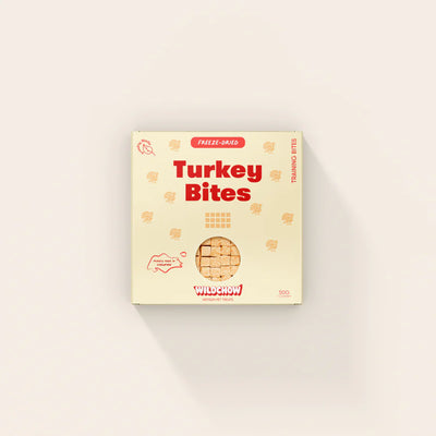WildChow Freeze Dried Dog Treats (Turkey Training Bites)