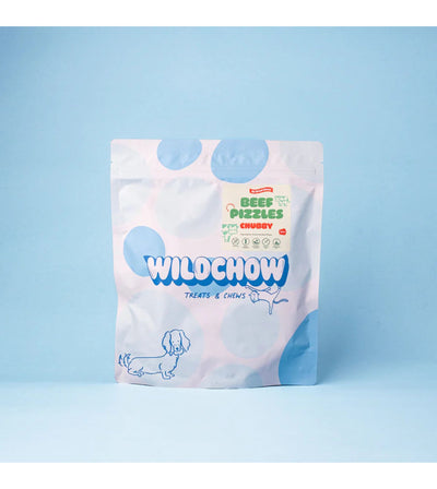 WildChow Freeze Dried Dog Chews (Beef Pizzle)