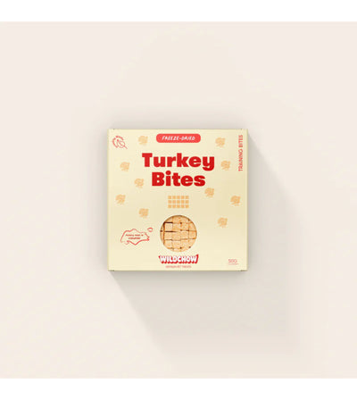 WildChow Freeze Dried Dog Treats (Turkey Training Bites)