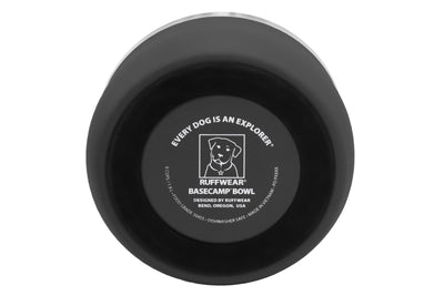 Ruffwear Basecamp⢠Sound-Dampening Hard-Sided Dog Bowl (Basalt Gray)