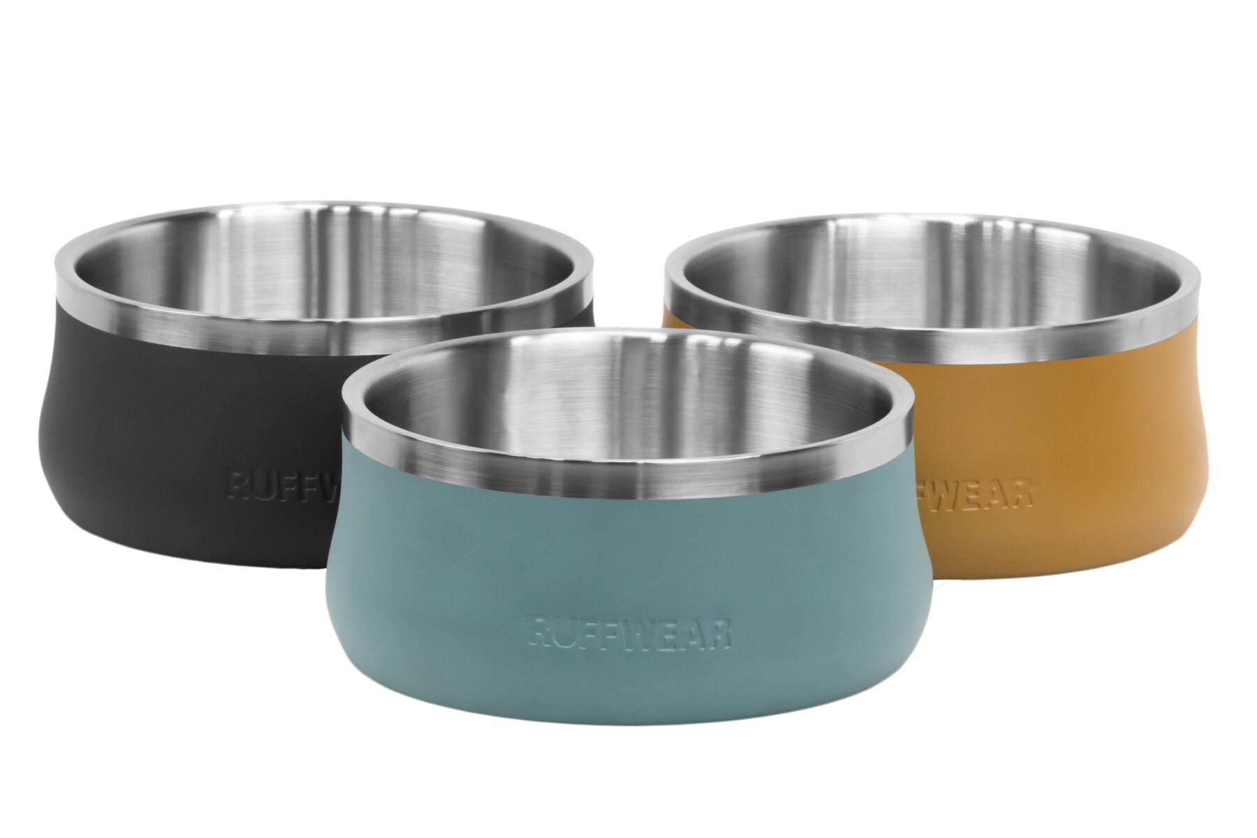 Ruffwear Basecamp⢠Sound-Dampening Hard-Sided Dog Bowl (Basalt Gray)