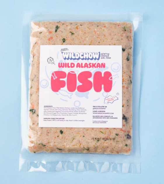 WildChow Cooked Dog Food (Wild Alaskan Fish)