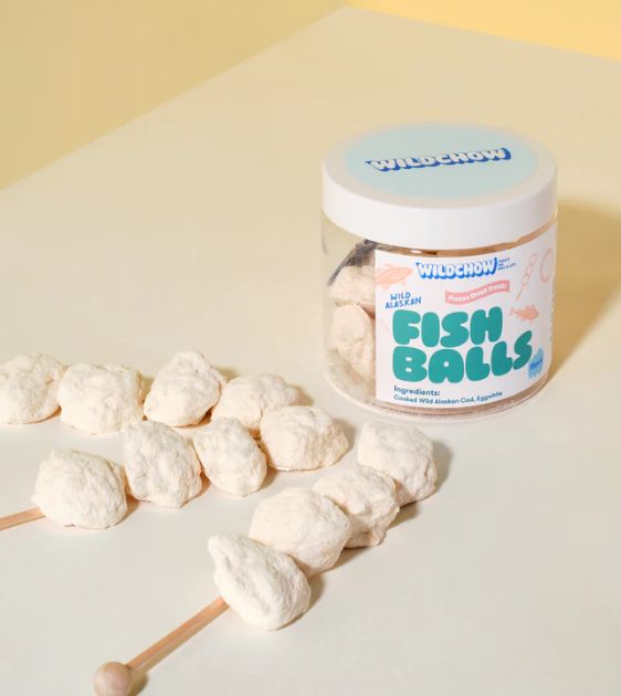 WildChow Freeze Dried Crunchy Fish Balls Dog Treats