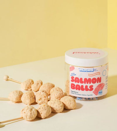 WildChow Freeze Dried Crunchy Fish Balls Dog Treats