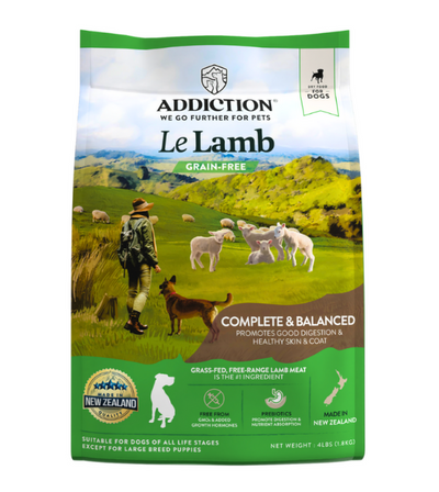Addiction Dry Dog Food (Le Lamb)