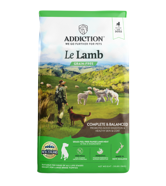 Addiction Dry Dog Food (Le Lamb)