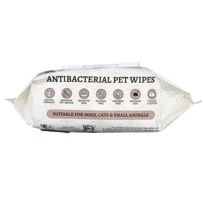 Care For The Good Antibacterial Wipes For Dogs & Cats 100pc (Aloe Vera) - Good Dog Peopleā¢