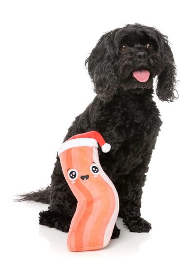 FuzzYard Christmas Dog Toy (Bacon-ing To Look A Lot Like Xmas)