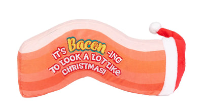 FuzzYard Christmas Dog Toy (Bacon-ing To Look A Lot Like Xmas)