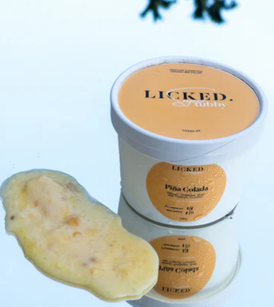 Licked Super Tubby Froyo Frozen Dog Treats (Pina Colada)