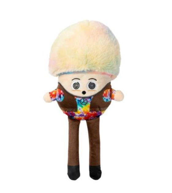 FuzzYard Rainbow Mushroom Dog Plush Toy