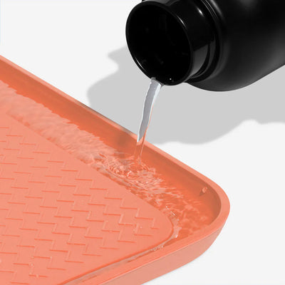 Zee.Dog Zee.Mat Anti-Slip Anti-Spill Cat & Dog Mat (Clay)